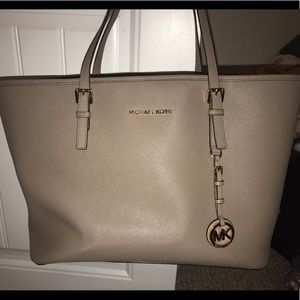 Michael Kors Gray Tote Bag